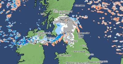 All the places where snow will fall in the UK on Tuesday - according to Met Office - www.manchestereveningnews.co.uk - Britain - Scotland - Manchester - Ireland