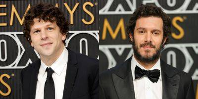 Jesse Eisenberg & Adam Brody Support 'Fleishman Is In Trouble' at Emmy Awards 2023 - www.justjared.com - Los Angeles