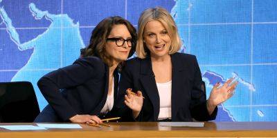 Amy Poehler & Tina Fey Throw Back to Their 'SNL' Days While Presenting at Emmy Awards 2023 - www.justjared.com - Los Angeles