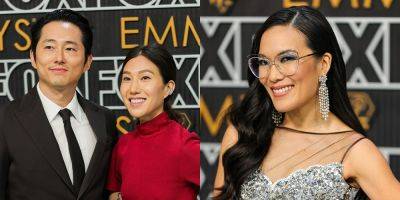 'Beef' Stars Steven Yeun & Ali Wong Arrive for Emmy Awards 2023 - www.justjared.com - Los Angeles - county Ellis