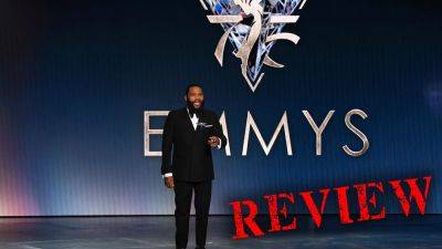 Emmys TV Review: Anthony Anderson Solid As Host; Nostalgia Heavy Ceremony Contains Few Surprises, Little Politics - deadline.com