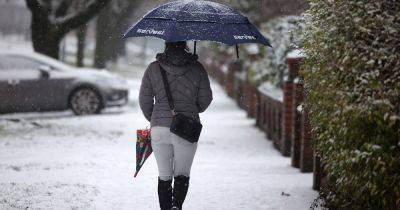 Met Office snow forecast for each Greater Manchester borough hour-by-hour on Tuesday - www.manchestereveningnews.co.uk - Scotland - Ireland - county Oldham - borough Manchester - city Manchester, county Oldham