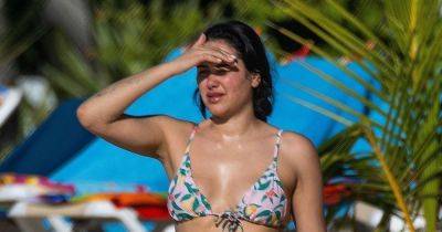 Geordie Shore's Marnie Simpson flaunts toned abs in bikini during Barbados family holiday - www.ok.co.uk - Barbados