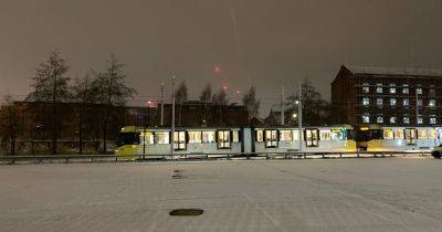Severe delays on Metrolink services with tram line fully suspended due to ice - www.manchestereveningnews.co.uk - Manchester - city Victoria - city Rochdale