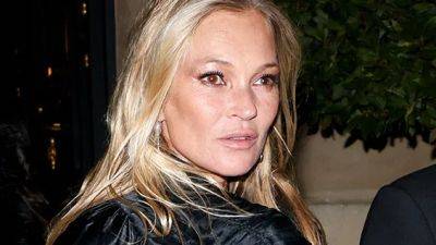 Of Course Kate Moss Wore a Sheer Lace Dress to Her 50th Birthday Party - www.glamour.com - Paris - New York