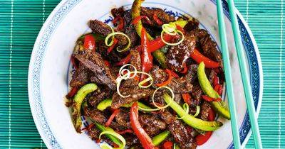 Your 'best ever' healthy 8 min beef and garlic stir fry - recipe - www.ok.co.uk - China