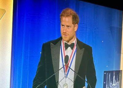 Prince Harry Remembers Diana’s White House Dance As He Accepts ‘Living Legend’ Award From John Travolta - deadline.com - Britain - county Harrison - county Morgan - county Ford