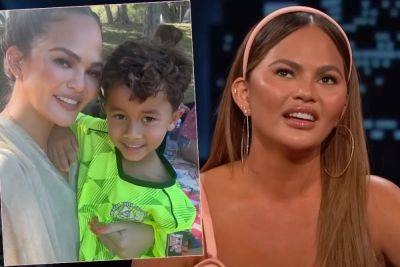 Chrissy Teigen Reveals 5-Year-Old Son Miles Has NEVER 'Had A Vegetable' In His LIFE! - perezhilton.com