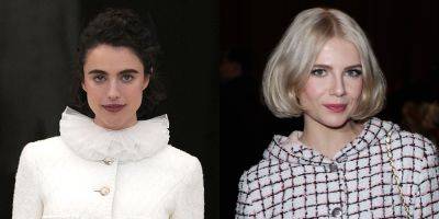 Margaret Qualley Returns to Chanel Runway, Lucy Boynton Sits Front Row at Paris Fashion Week Show - www.justjared.com - Paris