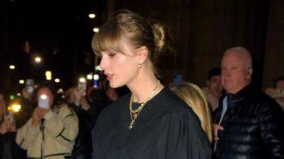 Taylor Swift Used the Lazy Girl’s Hack for Spicing Up Her Black Minidress - www.glamour.com
