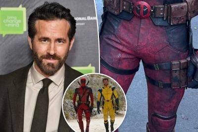 Ryan Reynolds wraps up filming ‘Deadpool 3’ with raunchy crotch shot - nypost.com