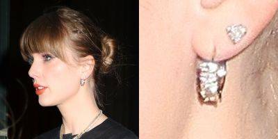 Buy Taylor Swift's Hoop Earrings She Wore This Week for Only $52 (While They're Still In Stock!) - www.justjared.com