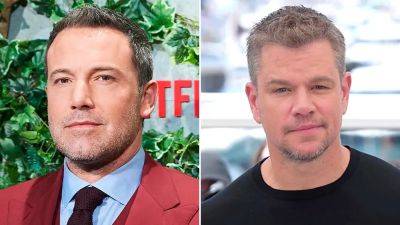 Matt Damon & Ben Affleck Reteaming On Kidnapping Tale ‘Animals’ For Netflix; Artists Equity & Fifth Season Producing - deadline.com - county Collin - city Weston