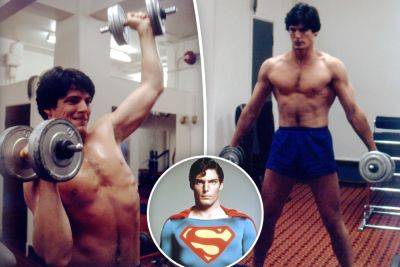 Shirtless Christopher Reeve displays buff bod as he works out for ‘Superman’ in never-before-seen 1977 photos - nypost.com - London