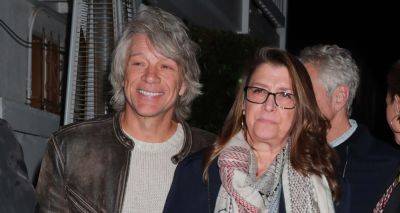 Jon Bon Jovi & Wife Dorothea Hurley Enjoy Rare Night Out in Santa Monica - www.justjared.com - Santa Monica