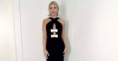 DOI's Holly Willoughby branded 'stunning' in cut out maxi dress - www.ok.co.uk - USA