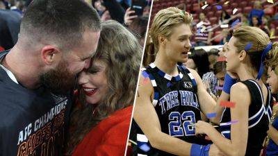 Travis Kelce & Taylor Swift Celebrating AFC Championship Prompts ‘One Tree Hill’ Throwback - deadline.com - county Scott - Chad - county Lamar - county Murray - Kansas City - county Lucas - county Hunt - city Baltimore