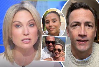 Amy Robach SHADES Ex Andrew Shue Over Divorce -- Claims She Lost Her 'Worldly Possessions' For Alleged TJ Holmes Affair! - perezhilton.com