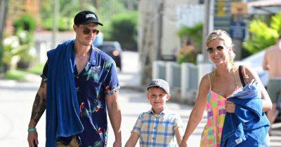 Sarah Jayne Dunn enjoys family break in the Caribbean with husband and son Stanley - www.ok.co.uk - Barbados