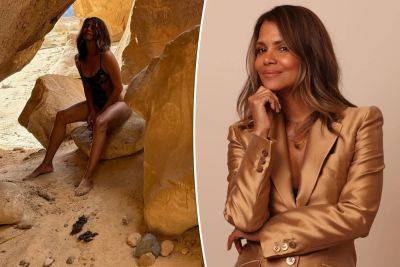 Halle Berry fans spot mysterious gross object in sexy beachside photo: ‘Am I the only one who sees the poop’ - nypost.com