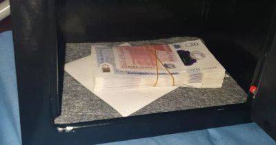 Police seize drugs, burner phone and safe stuffed with cash after swoop on suspected dealer, 17 - www.manchestereveningnews.co.uk - Manchester