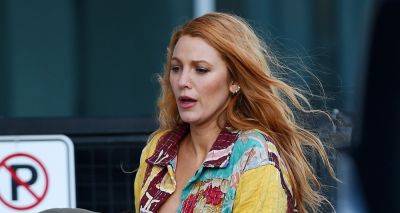 Blake Lively Returns to Filming 'It Ends With Us' in Jersey City - www.justjared.com - Jersey