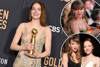 Why Emma Stone called Taylor Swift an ‘a–hole’ backstage at the Golden Globes - nypost.com