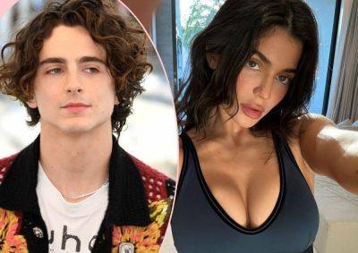Why Didn't Kylie Jenner Pose On The Red Carpet With Timothée Chalamet? Fans Have Thoughts! - perezhilton.com