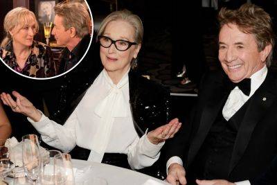 Fans go wild over Martin Short, Meryl Streep dating rumors: ‘I am not prepared’ - nypost.com