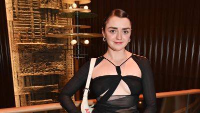 Maisie Williams and Her Slicked Back Bob Are Simply Too Cool - www.glamour.com