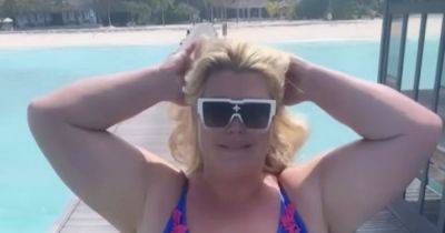 Gemma Collins shares empowering message as she soaks up the sun in swimsuit - www.ok.co.uk - Maldives