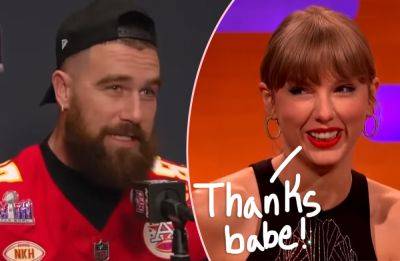 Travis Kelce Footing The Bill For His & Taylor Swift’s Families To Watch Super Bowl In Suite Together! - perezhilton.com - Tokyo - county Swift - San Francisco - Kansas City - Austin, county Swift