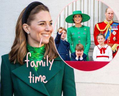 Princess Catherine Leaves Windsor Castle For The First Time Since Abdominal Surgery To Join William & Kids At Country Estate! - perezhilton.com - city Sandringham - county Norfolk - Charlotte - city Windsor