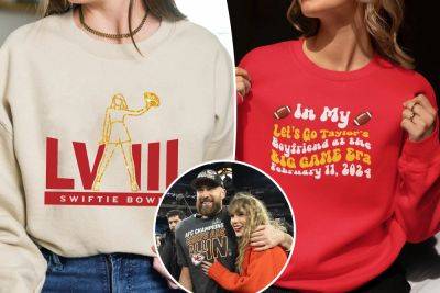 Forget Travis Kelce jerseys, Taylor Swift Super Bowl sweatshirts are America’s hottest merch: ‘In My Chiefs Era’ - nypost.com - Atlanta - Taylor - Madrid - San Francisco - Kansas City
