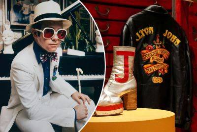 Priceless treasure trove of Elton John items up for auction — including his piano, custom Bentley - nypost.com - Britain - Manhattan - county Terry - city Midtown