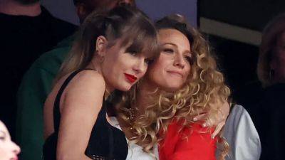 Taylor Swift and Blake Lively Had the Most Relatable Reaction to Their Big-Screen Super Bowl Moment - www.glamour.com