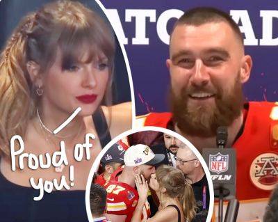 What Taylor Swift & Travis Kelce Said To Each Other After His Super Bowl Win! - perezhilton.com - Tokyo - San Francisco - Kansas City