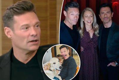 Ryan Seacrest makes surprise ‘Live’ return — and reveals the ‘new love’ in his life - nypost.com - USA - Italy