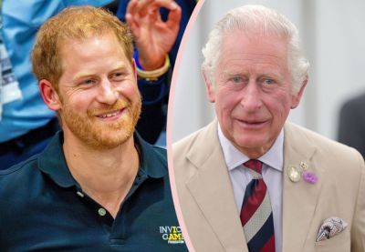 Prince Harry Was 'All Smiles' While Leaving London After Visiting King Charles Amid Cancer Battle! - perezhilton.com - California - Las Vegas - city Sandringham