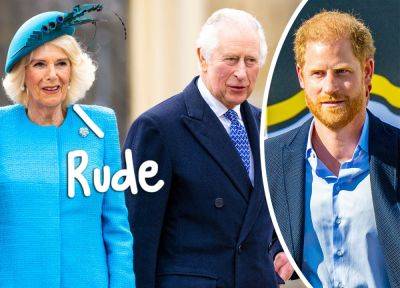 Prince Harry REFUSED To Be In 'Same Room' As Queen Camilla While Visiting King Charles! - perezhilton.com - Britain