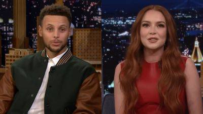 Steph Curry Has Jaw-Dropping Connection to Lindsay Lohan - www.hollywoodnewsdaily.com