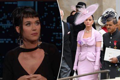 Katy Perry recalls ‘running straight’ into King Charles, Queen Camilla — reveals bizarre coronation detail - nypost.com - USA