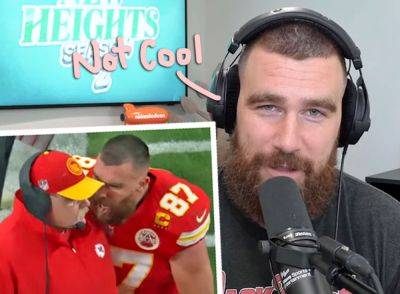 Travis Kelce Admits He 'Crossed A Line' During 'Unacceptable' Super Bowl Screaming Match With Coach! - perezhilton.com - Kansas City