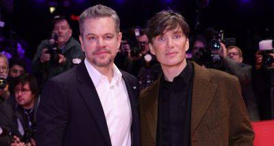 Cillian Murphy & Matt Damon Premiere New Movie 'Small Things Like These' at Berlinale International Film Festival 2024 - www.justjared.com - Ireland - Germany