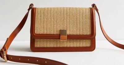 New Look just dropped a £25 version of Aspinal of London’s £550 raffia cross body bag - www.ok.co.uk