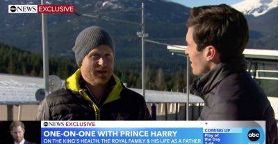 Prince Harry Talks To ‘Good Morning America’ After Visiting Father But Gives No Details On King Charles’ Health Outlook: “That Stays Between Me And Him” - deadline.com - Britain - California - Canada
