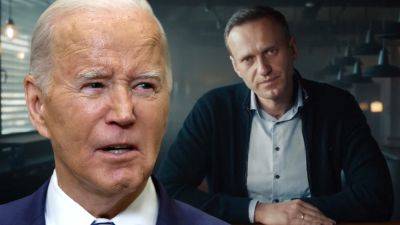 Joe Biden Says Vladimir Putin Is Responsible For Alexei Navalny’s Death, Blasts Donald Trump For Encouraging Russia To “Do Whatever The Hell They Want” - deadline.com - Ukraine - Russia - Israel - Taiwan - county Roosevelt