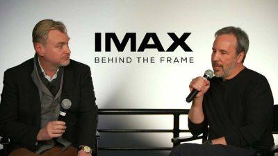 Watch: Christopher Nolan & Denis Villeneuve In 30-Minute Conversation About ‘Tenet,’ IMAX, The Bond Movie Influence & More - theplaylist.net