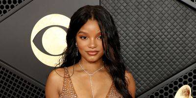 Halle Bailey Shares Before & After Pregnancy Pics With Baby Halo - www.justjared.com
