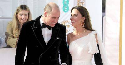 Cheeky moment between Prince William and Kate that was caught on camera at BAFTAs - www.ok.co.uk - Boston